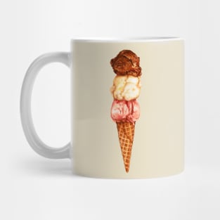 Neopolitan Triple Scoop Mug